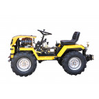 ProGARDEN Campo 4WDH VERZIA - G2 Mini traktor 4x4 18HP , benzín , predná a zadná hydraulika